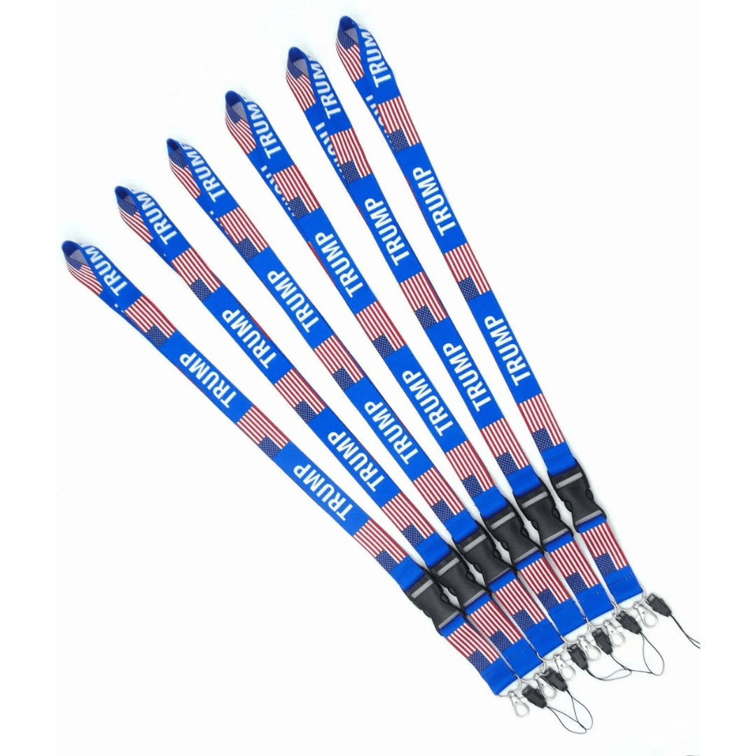 Patriotic Trump Lanyard - PatriotDepot.com