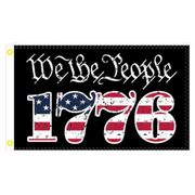 Patriotic We the People 1776 3'x5' Flag - PatriotDepot.com