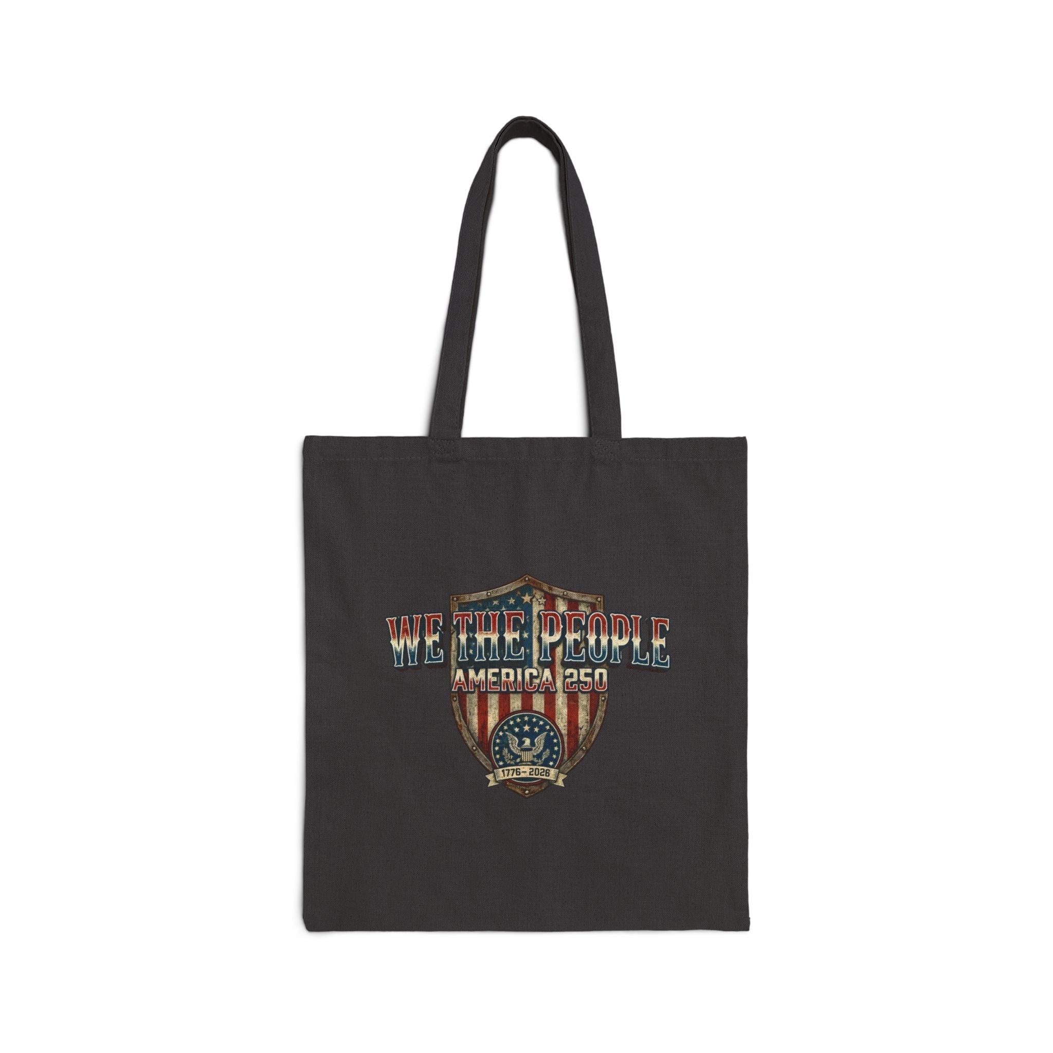 Patriotic We the People America’s 250th Anniversary Canvas Tote - PatriotDepot.com