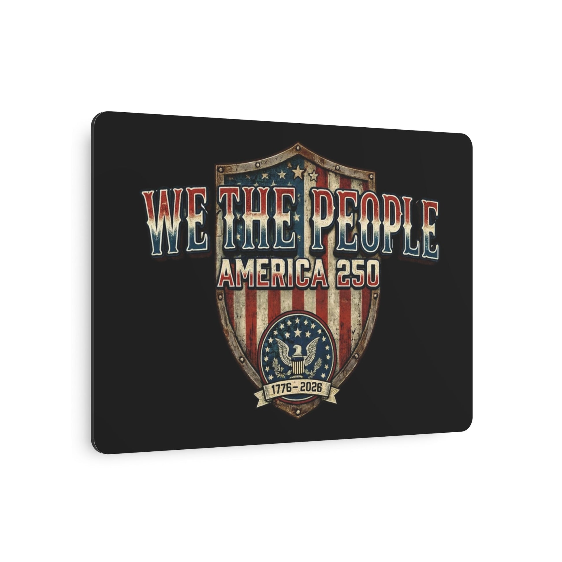 Patriotic We the People America’s 250th Anniversary Metal Wall Art (1776–2026) - PatriotDepot.com