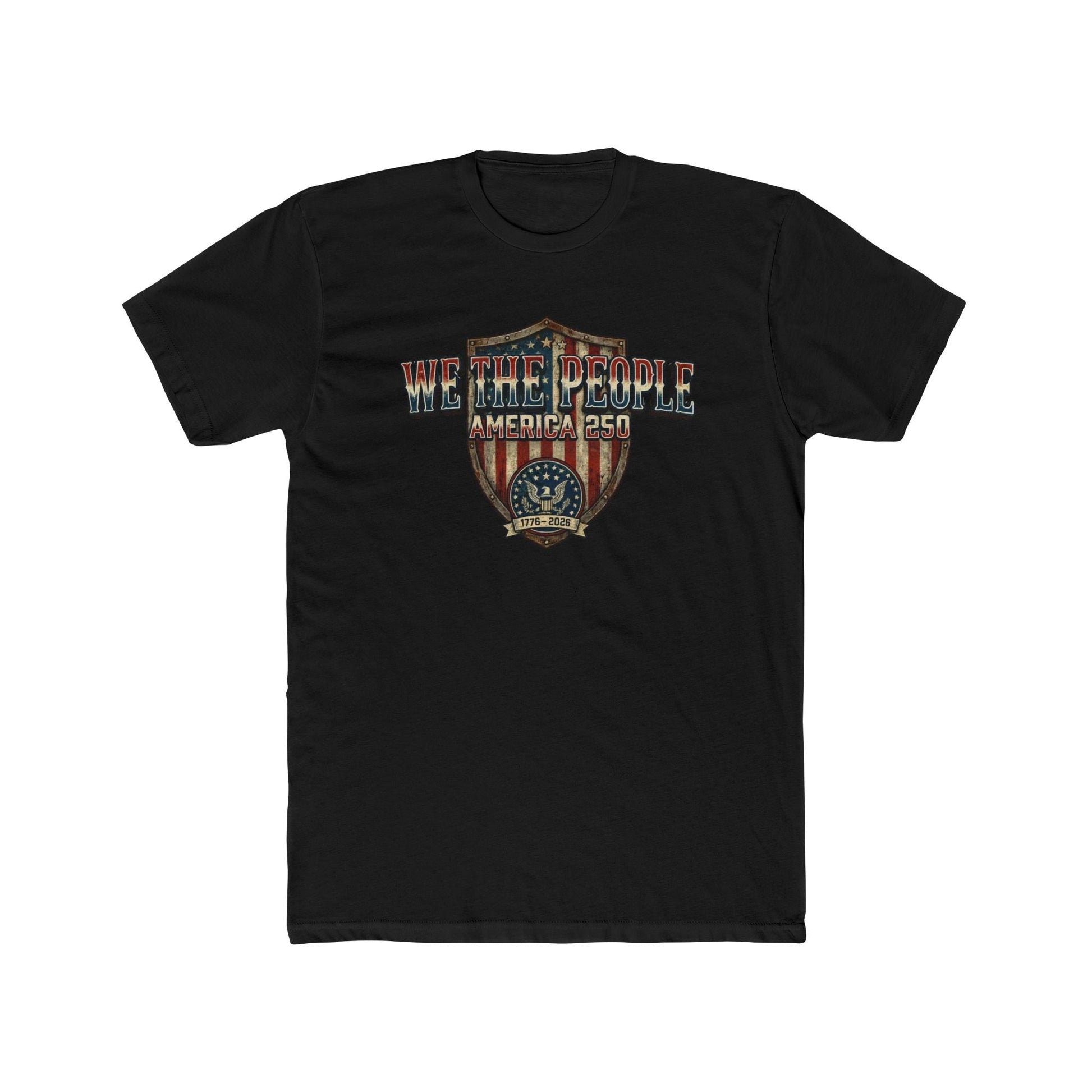 Patriotic We the People America’s 250th Anniversary T-Shirt - PatriotDepot.com