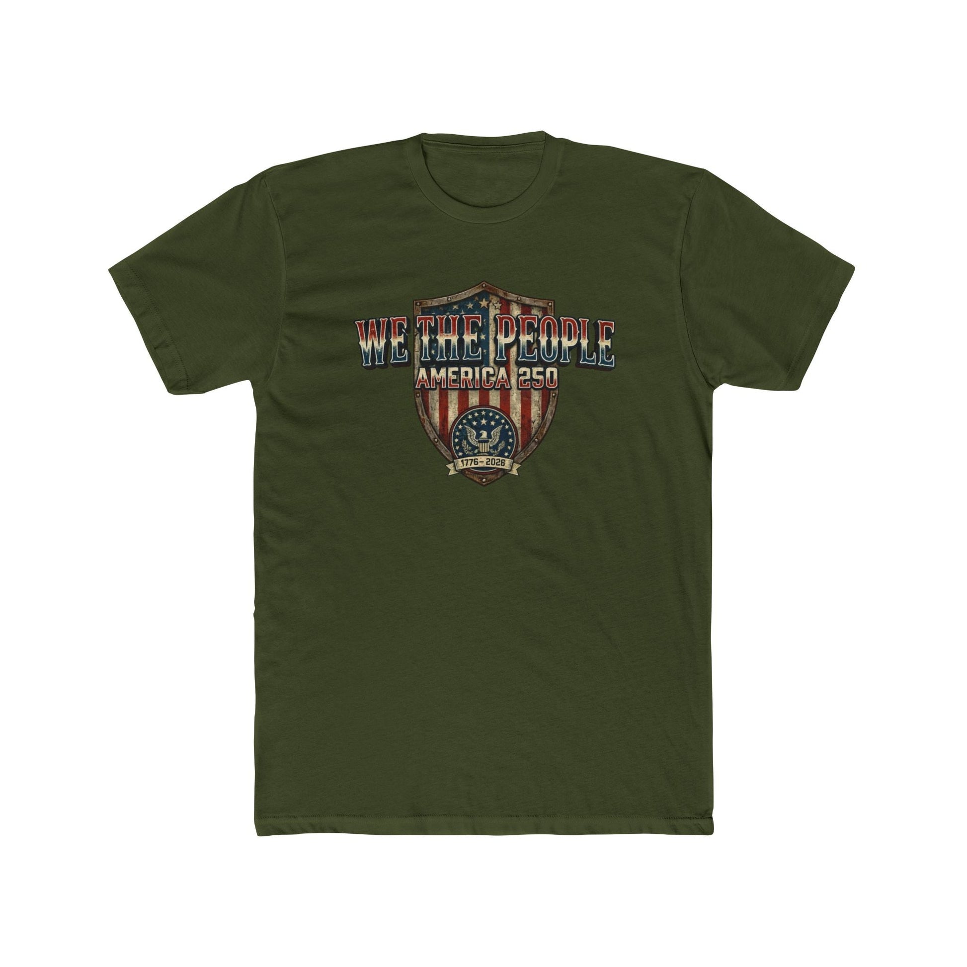 Patriotic We the People America’s 250th Anniversary T-Shirt - PatriotDepot.com