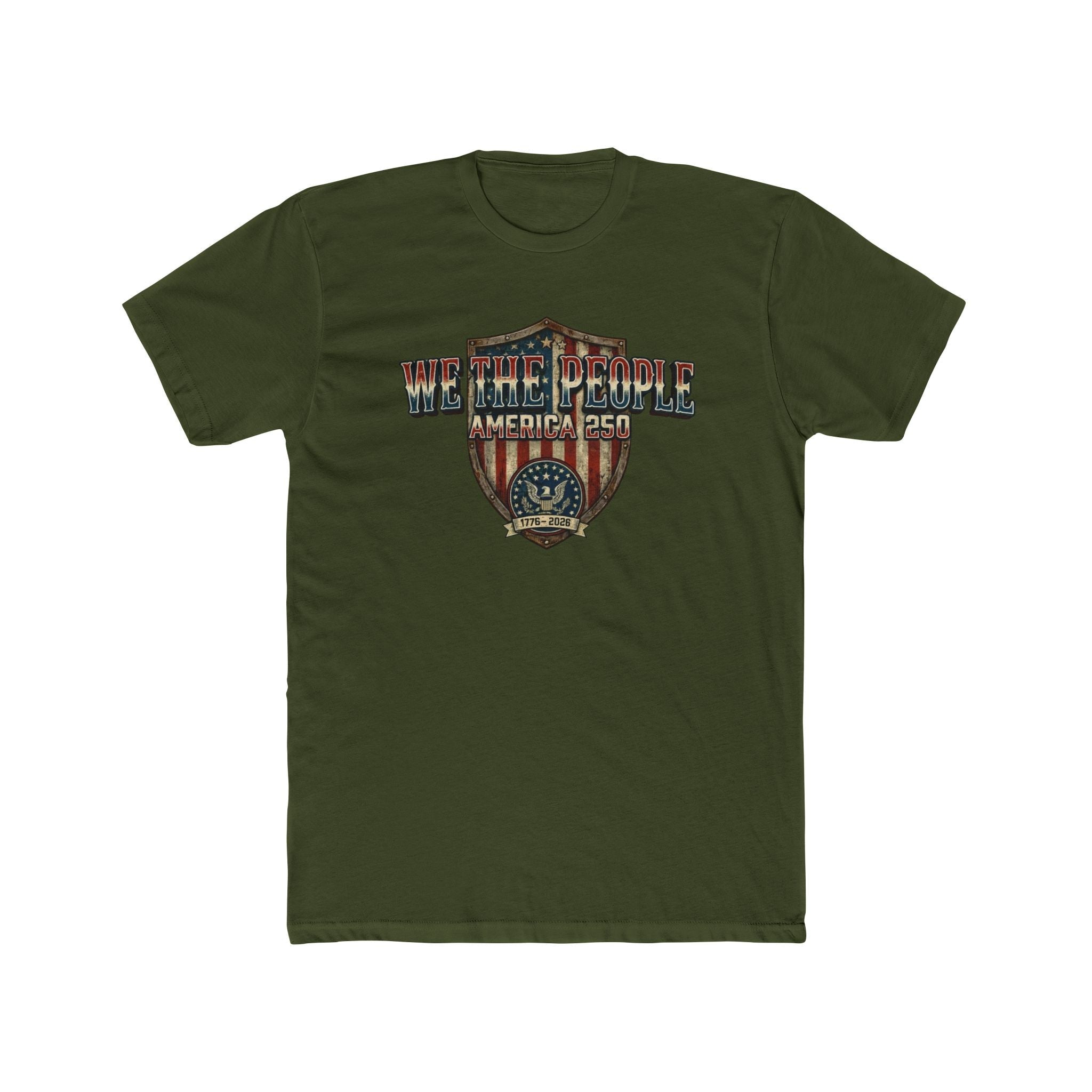 Patriotic We the People America’s 250th Anniversary T-Shirt - PatriotDepot.com