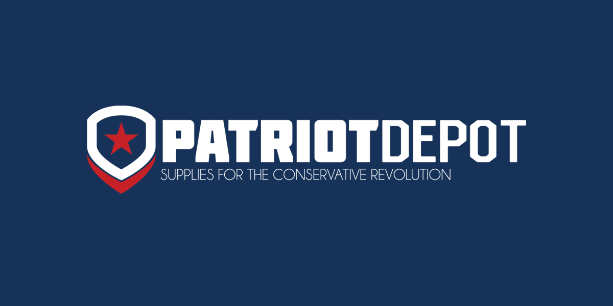 The picture patriotdepot.com shows when its homepage is shared