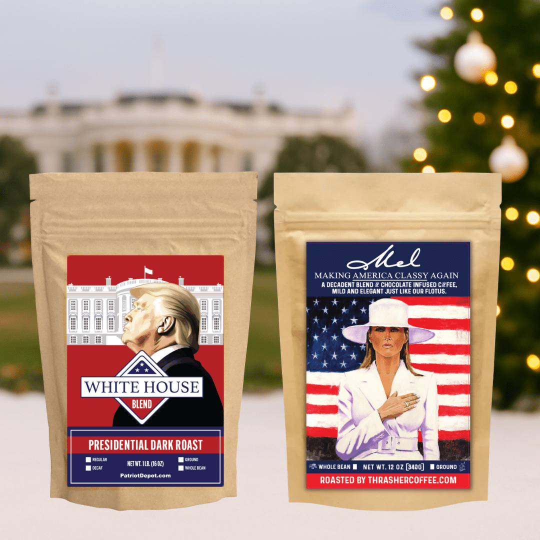 POTUS & FLOTUS White House Coffee Duo Gift Set - PatriotDepot.com