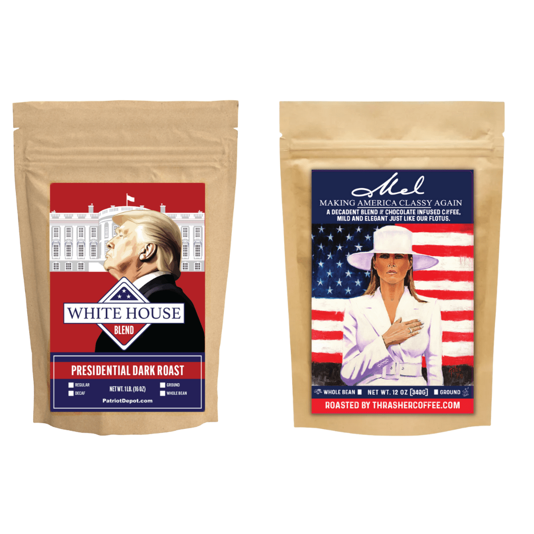POTUS & FLOTUS White House Coffee Duo Gift Set - PatriotDepot.com