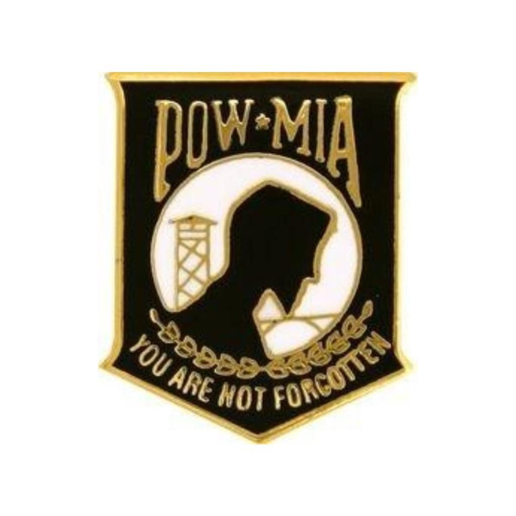 POW MIA You are not forgotten Lapel Pin - PatriotDepot.com
