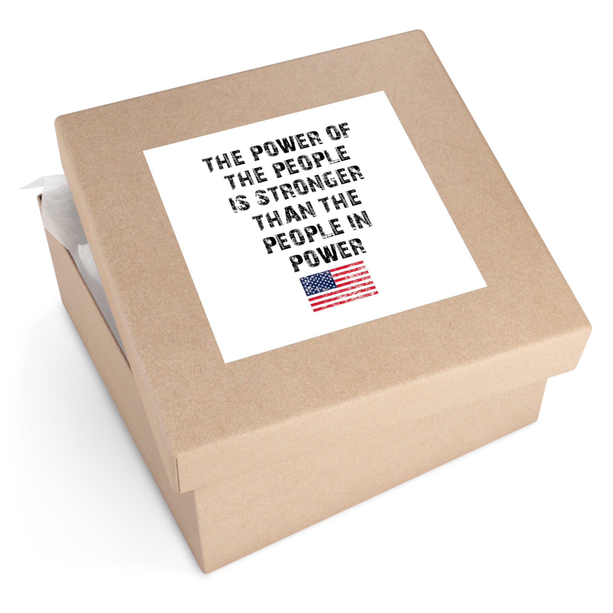 Power of the People Sticker (Indoor\Outdoor) - PatriotDepot.com