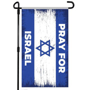 Pray for Israel 12"x18" Garden Flag (Distressed) - PatriotDepot.com