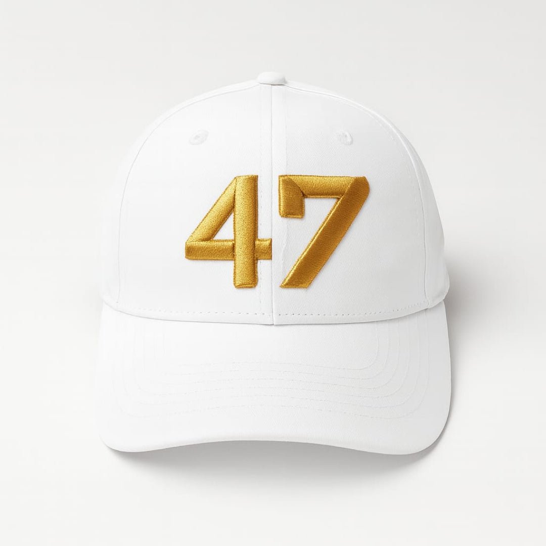 Premium 3D Trump 47 Custom Embroidered Hat - PatriotDepot.com