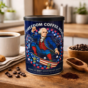 Premium Medium Roast 'Freedom' Coffee in 250th Special Edition/Designer Tin - PatriotDepot.com