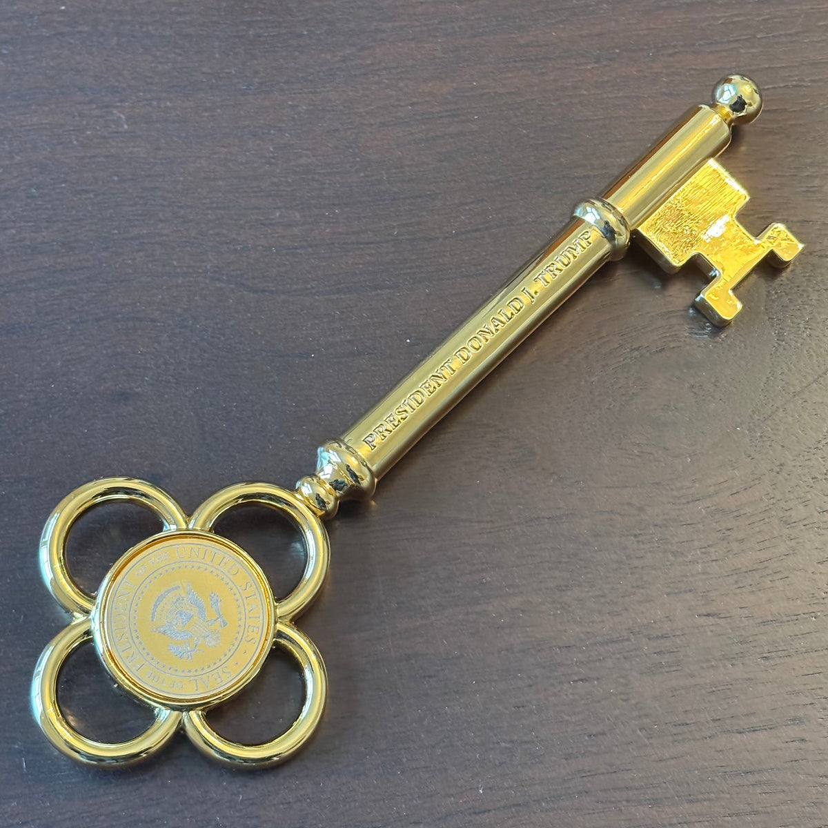 President Donald J. Trump Key to the White House Replica - PatriotDepot.com