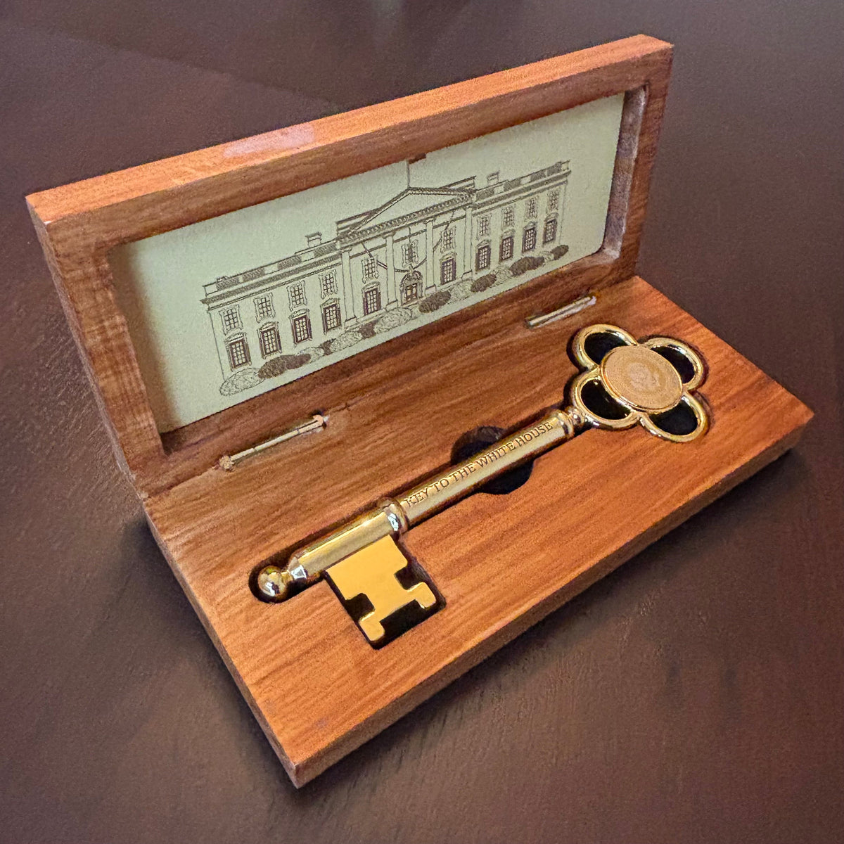 President Donald J. Trump Key to the White House Replica - PatriotDepot.com