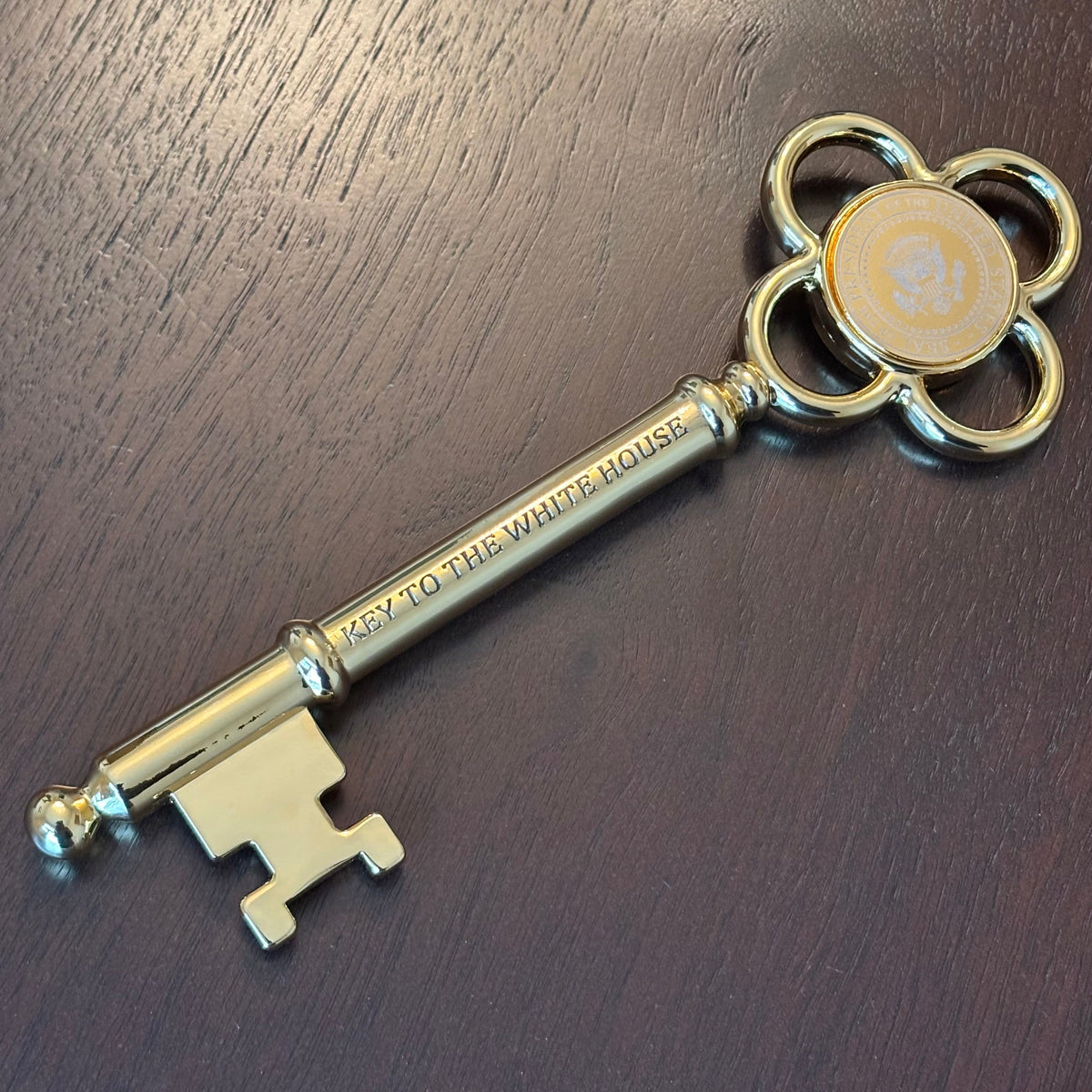 President Donald J. Trump Key to the White House Replica - PatriotDepot.com