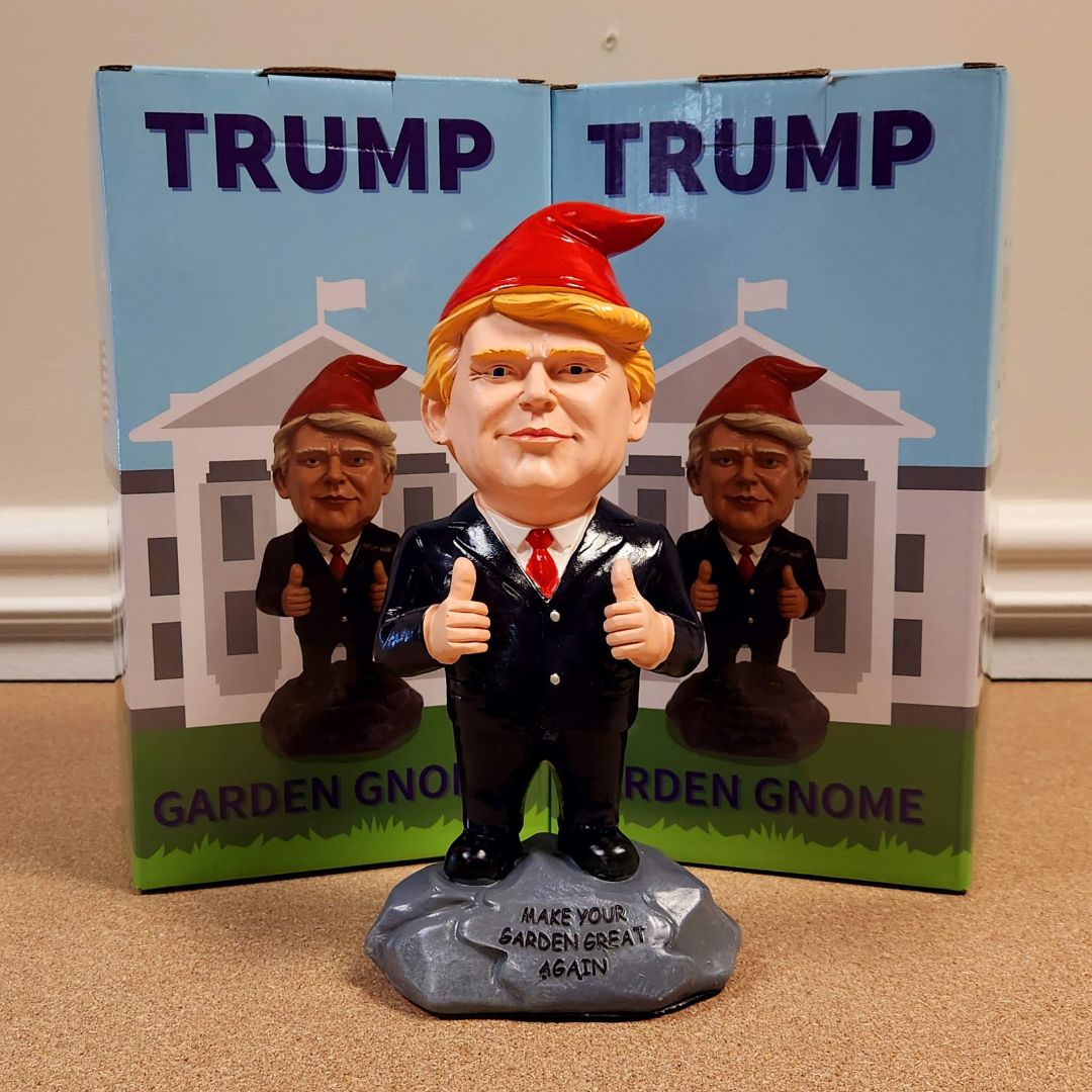 President Donald Trump Garden Gnome (Exclusive) - PatriotDepot.com