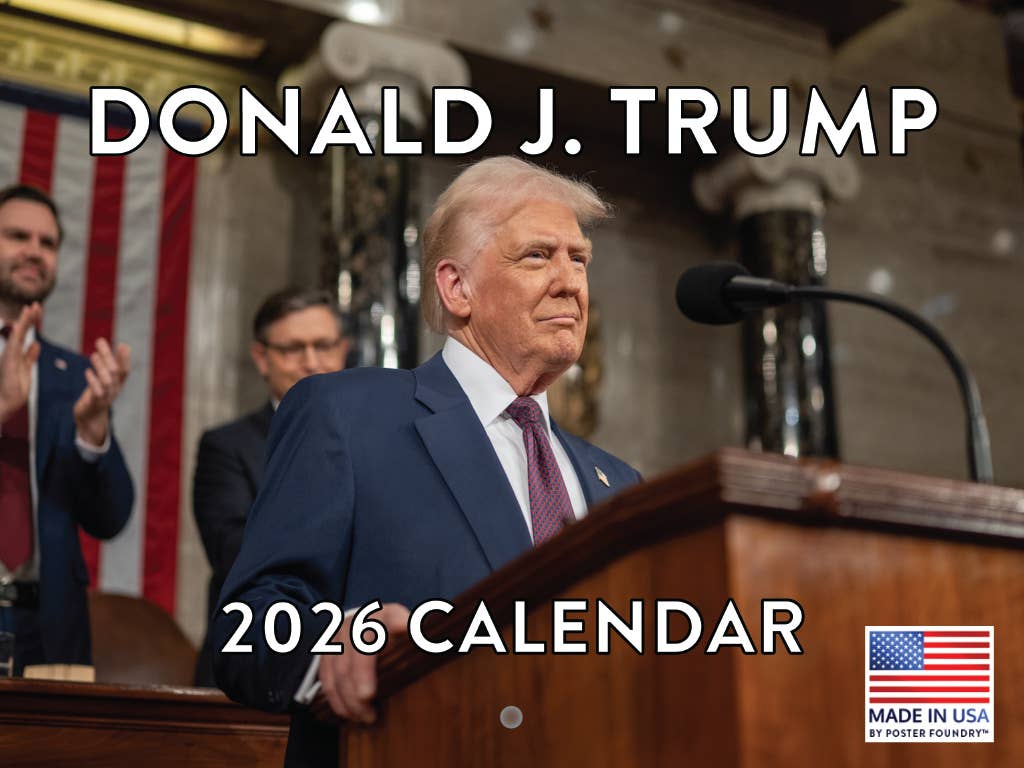 President Trump 2026 Wall Calendar — A Year of Greatness - PatriotDepot.com
