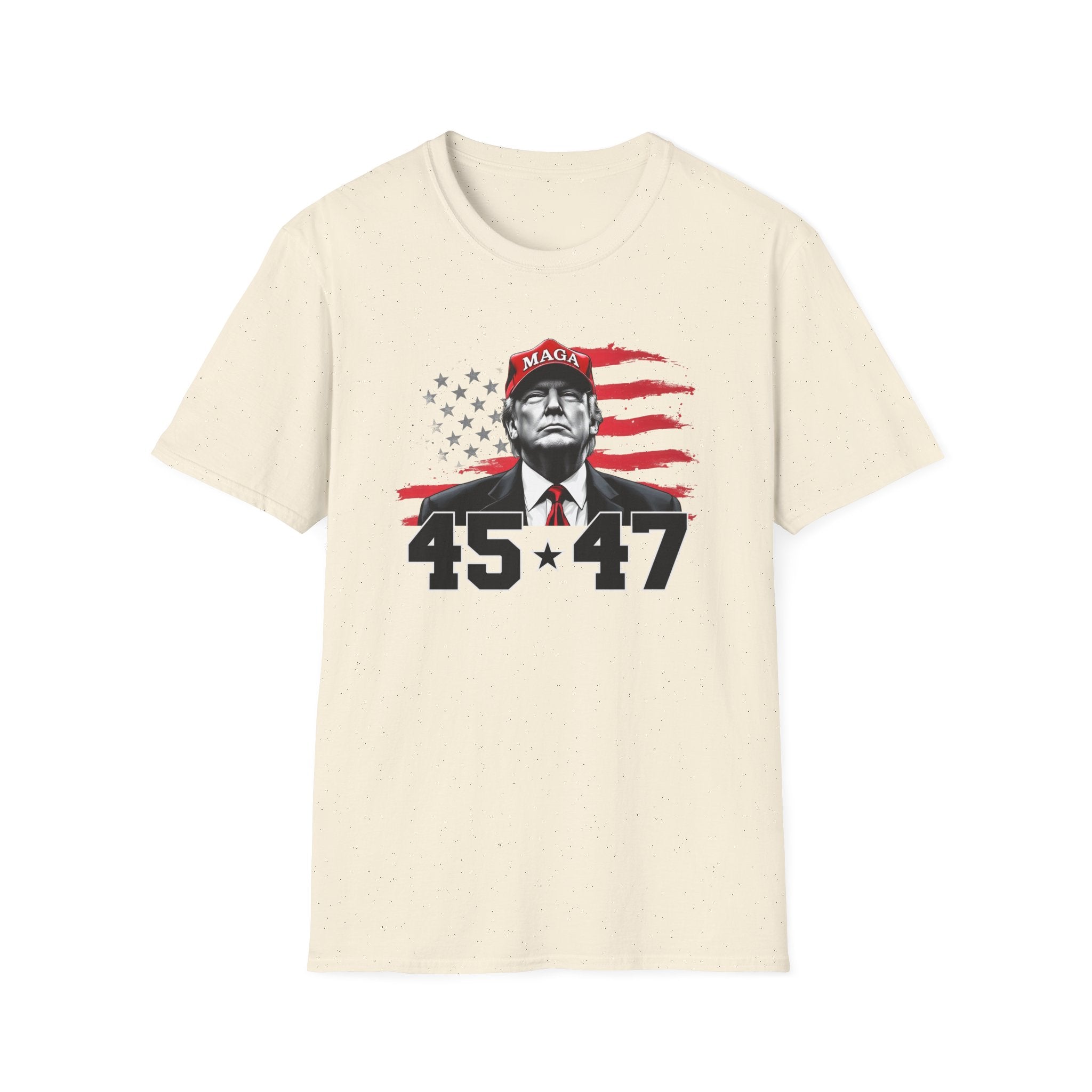 President Trump 45 * 47 Patriotic T-Shirt - PatriotDepot.com