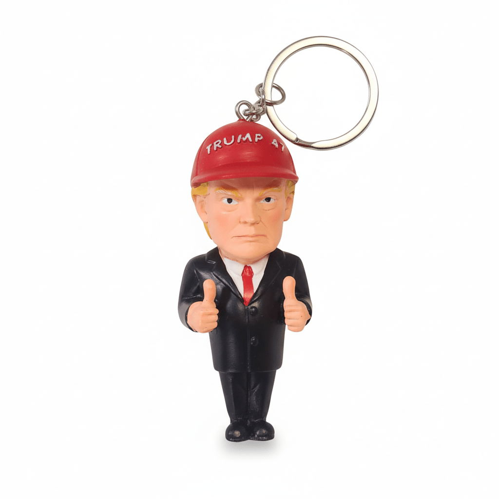 President Trump 47 Thumbs Up Keychain (Exclusive) - PatriotDepot.com