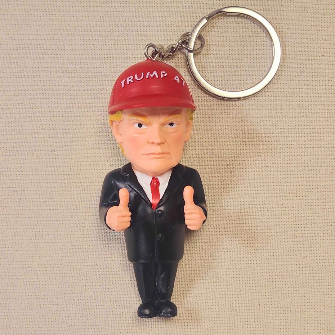 President Trump 47 Thumbs Up Keychain (Exclusive) - PatriotDepot.com