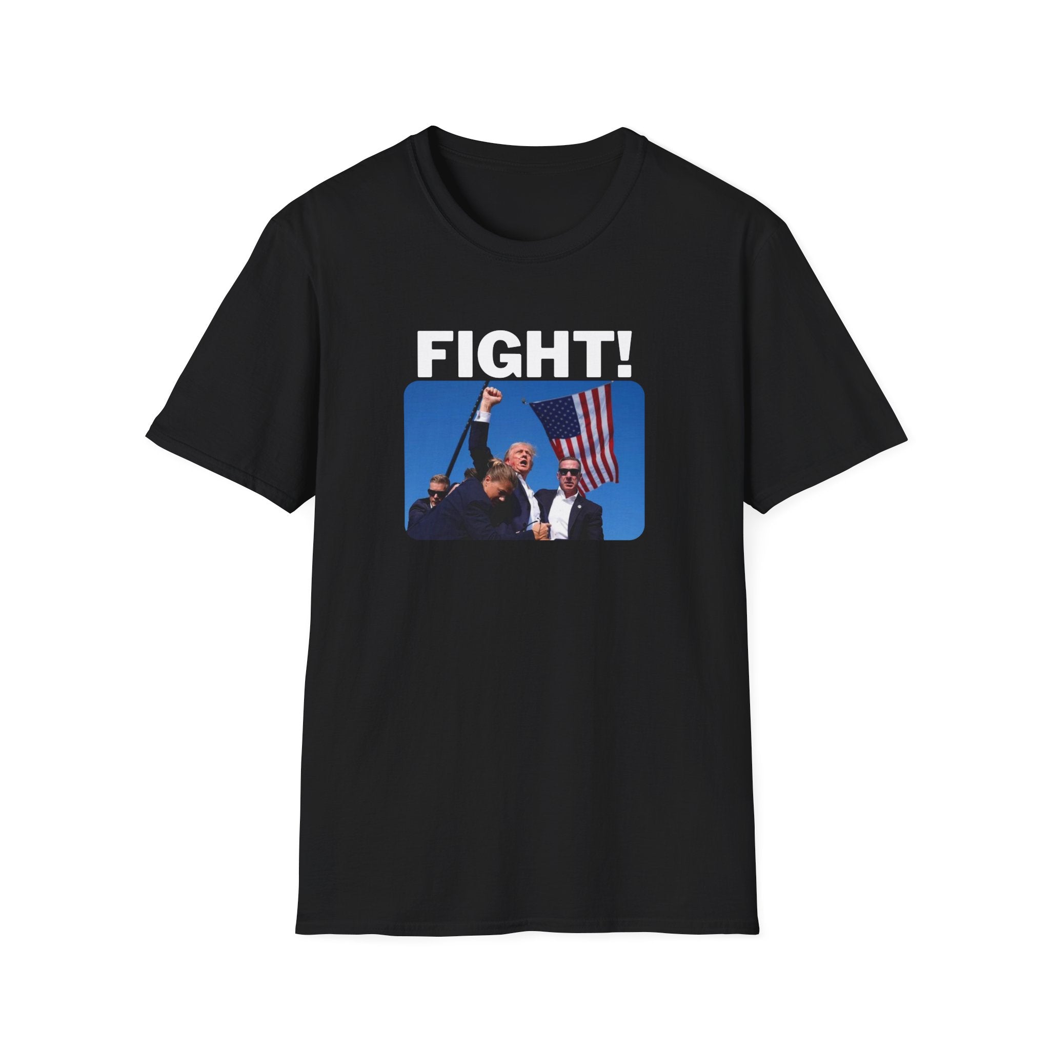President Trump "FIGHT" T-Shirt (Anniversary Edition) - PatriotDepot.com
