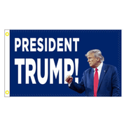 President Trump Flag - PatriotDepot.com