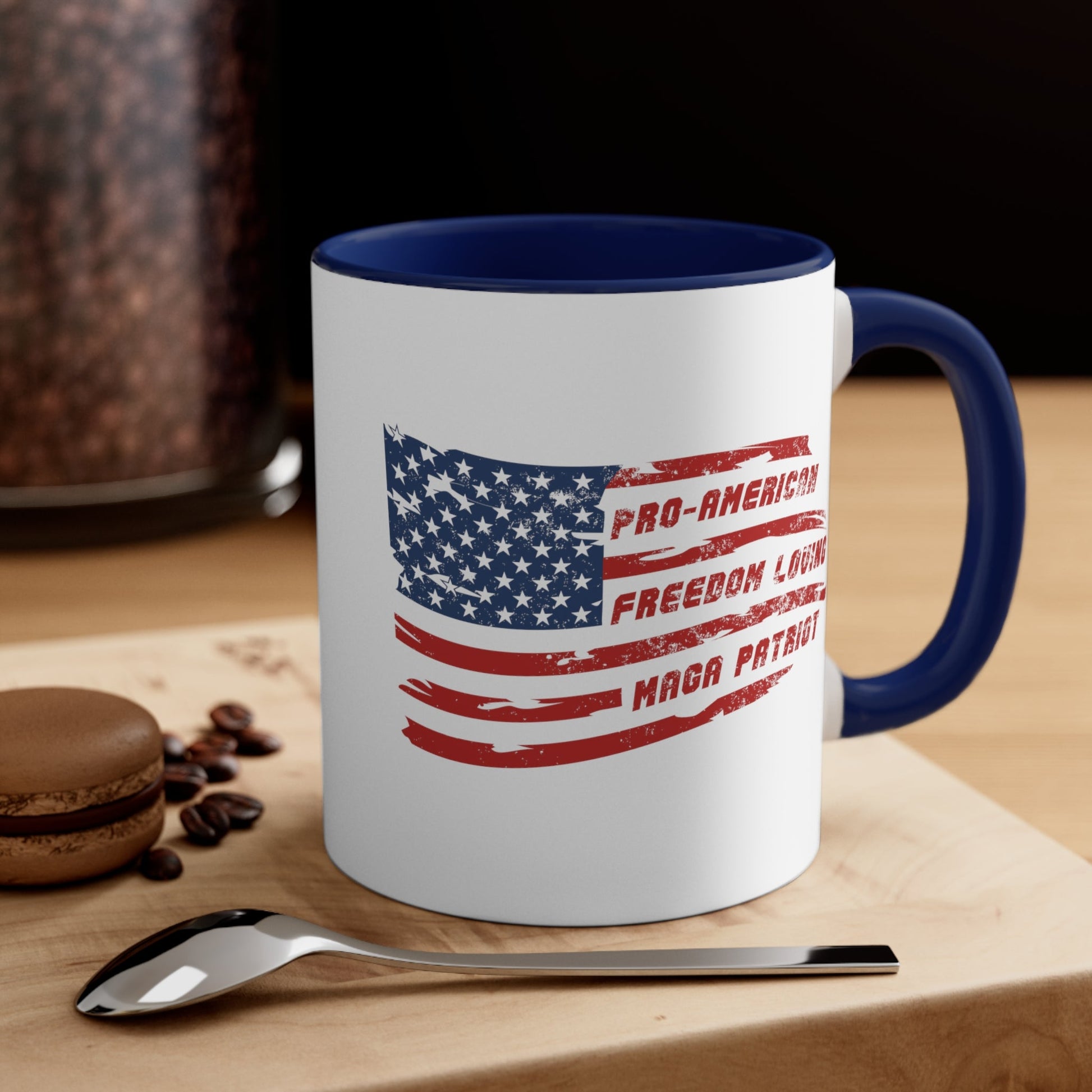 Pro - American Freedom Loving MAGA Patriot Mug (11oz) - PatriotDepot.com