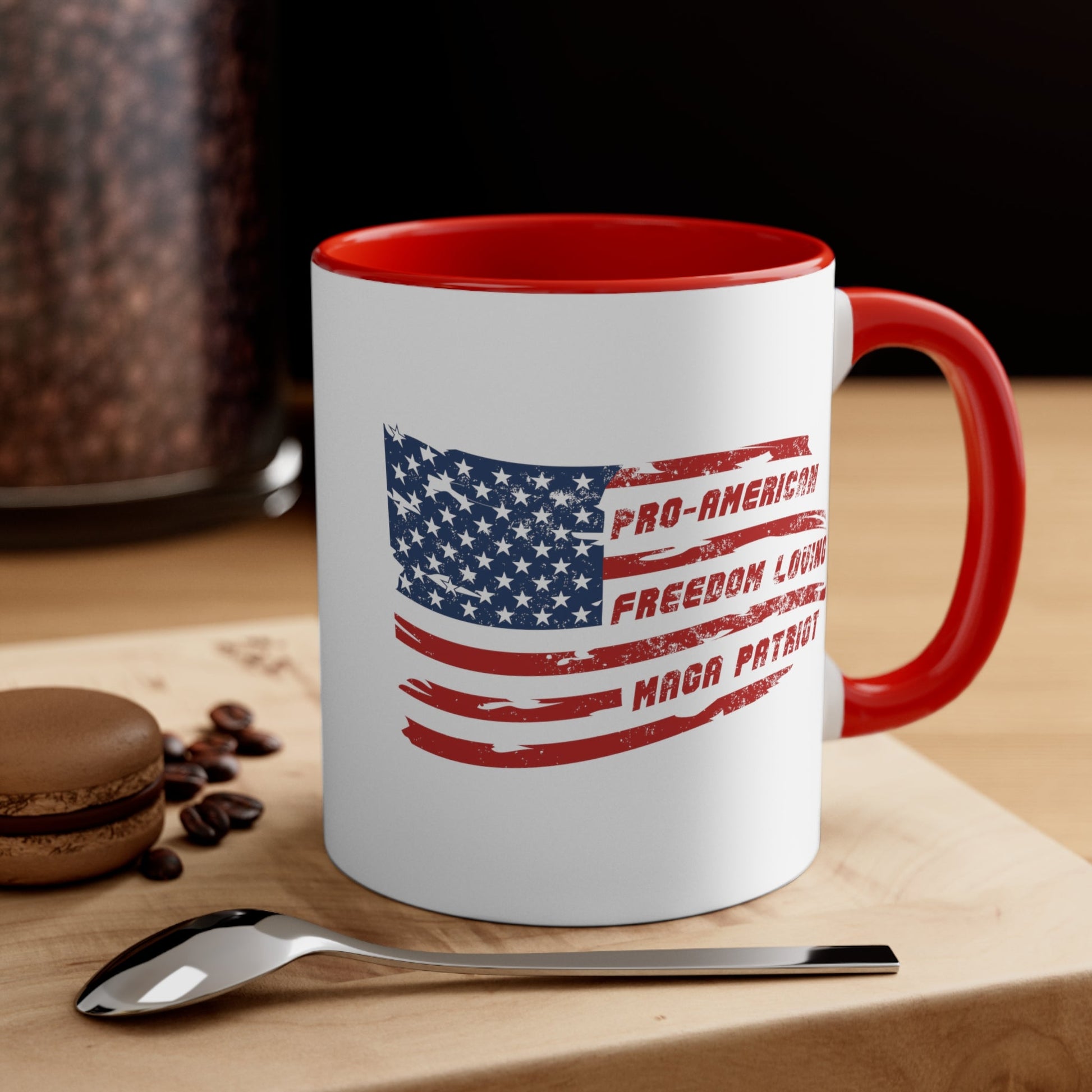 Pro - American Freedom Loving MAGA Patriot Mug (11oz) - PatriotDepot.com