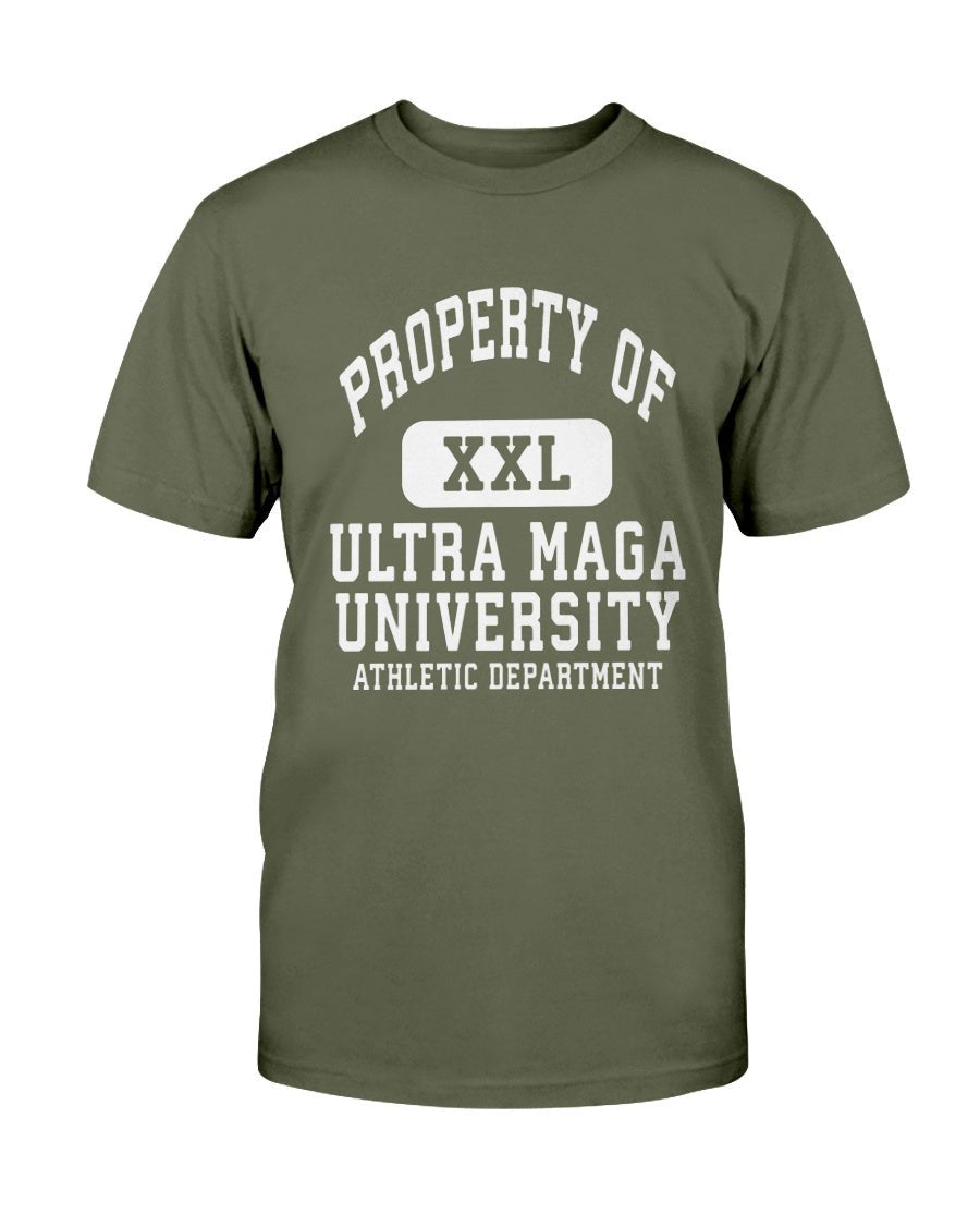 Property of Ultra MAGA University Unisex T-Shirt - PatriotDepot.com