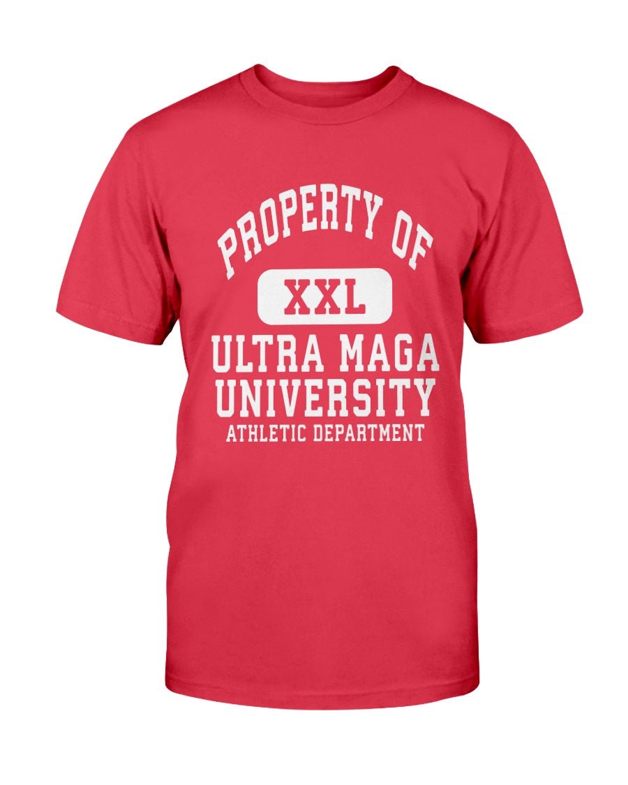 Property of Ultra MAGA University Unisex T-Shirt - PatriotDepot.com