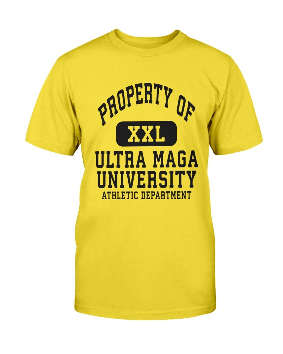 Property of Ultra MAGA University Unisex T-Shirt - PatriotDepot.com