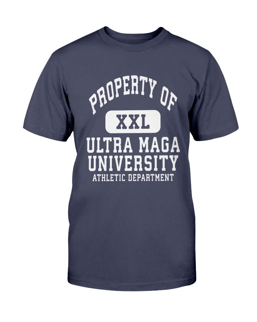 Property of Ultra MAGA University Unisex T-Shirt - PatriotDepot.com