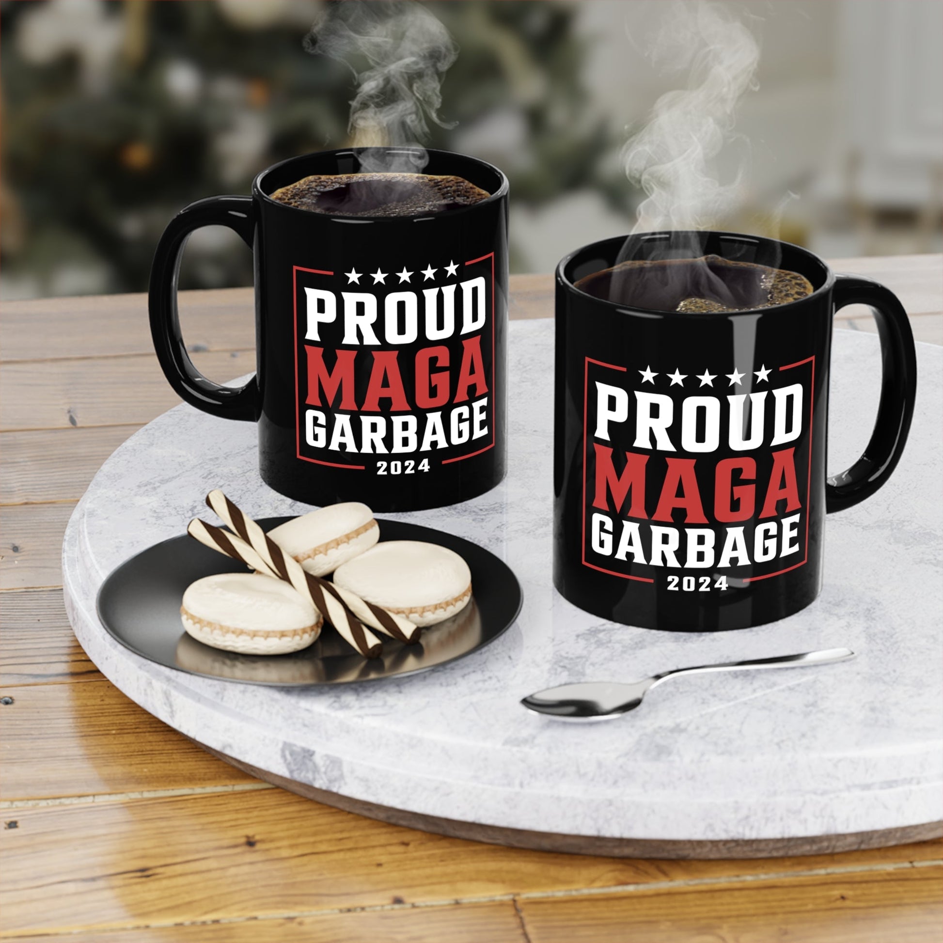 Proud MAGA Garbage 2024 Mug - PatriotDepot.com