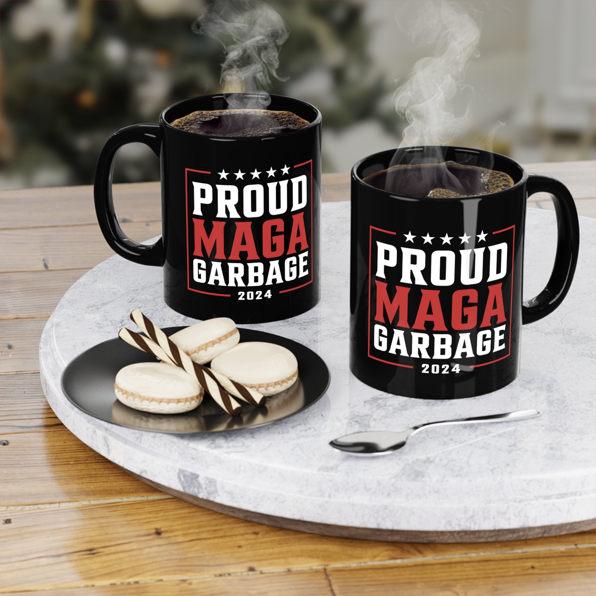 Proud MAGA Garbage 2024 Mug - PatriotDepot.com