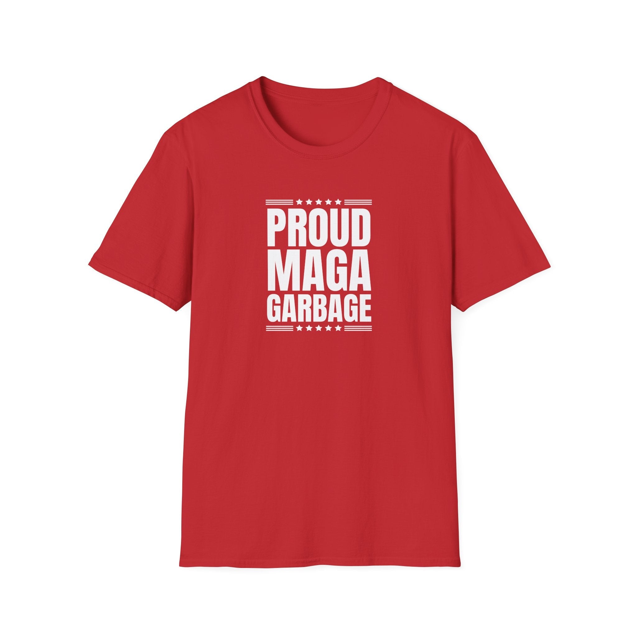 Proud MAGA Garbage T-Shirt - PatriotDepot.com