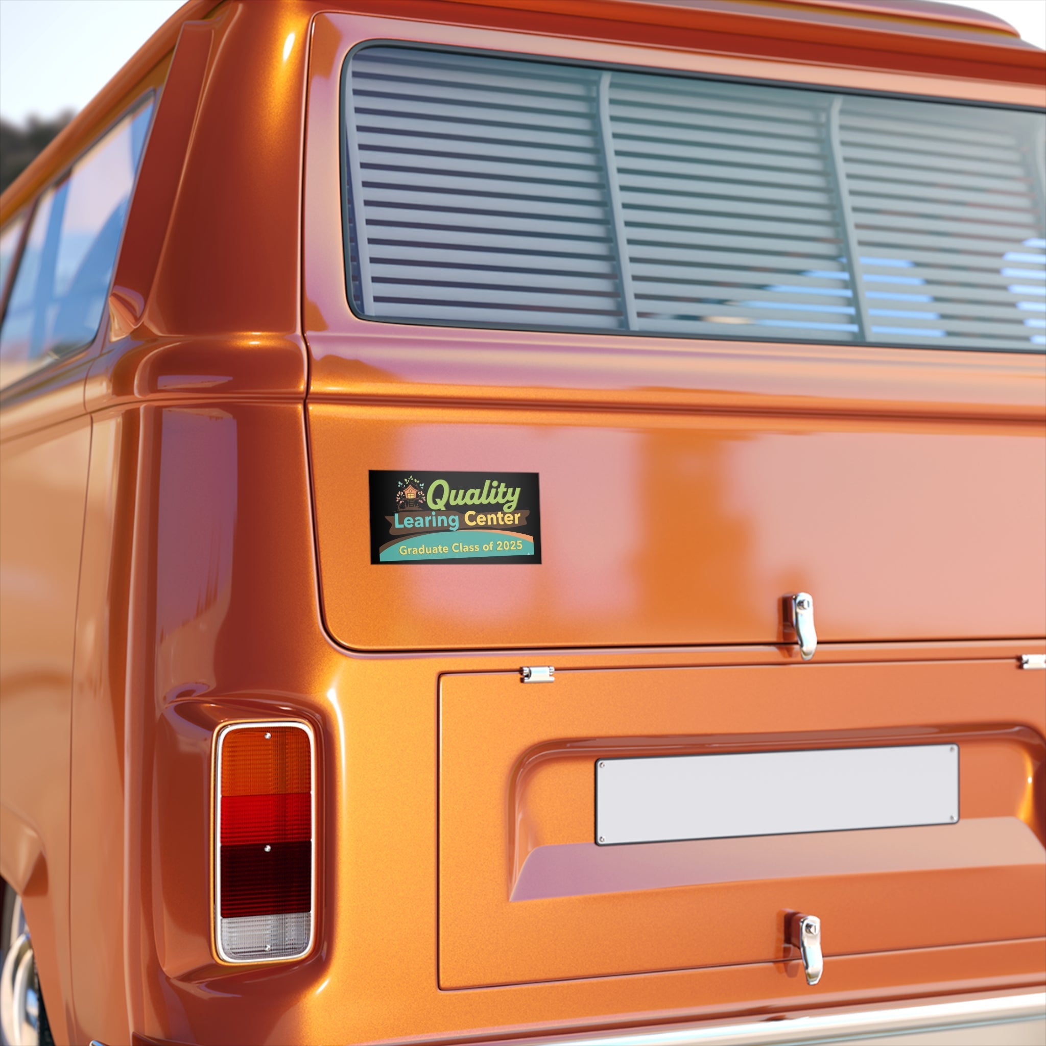 Quality Learing Center “Graduate – Class of 2025” Minnesota Somali Fraud Bumper Sticker - PatriotDepot.com