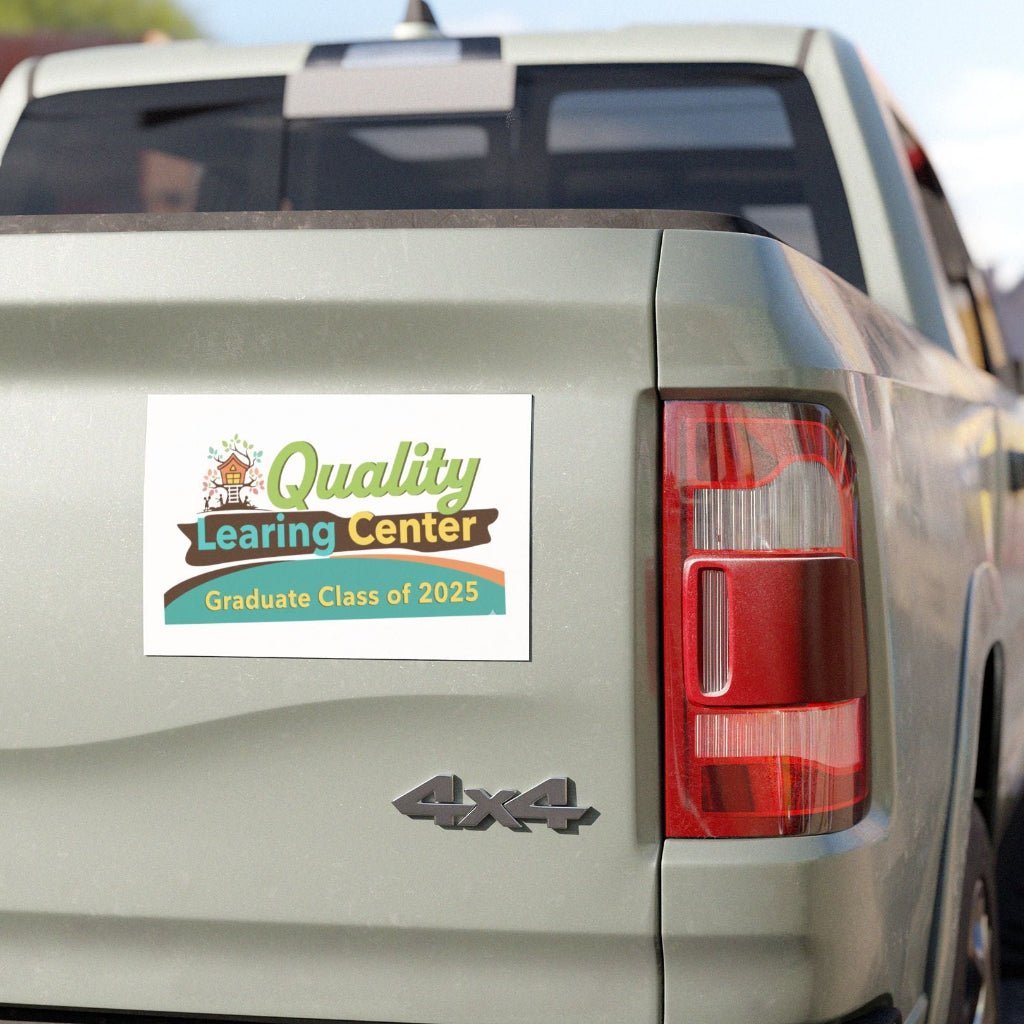 Quality Learing Center “Graduate – Class of 2025” Minnesota Somali Fraud Car Magnet - PatriotDepot.com