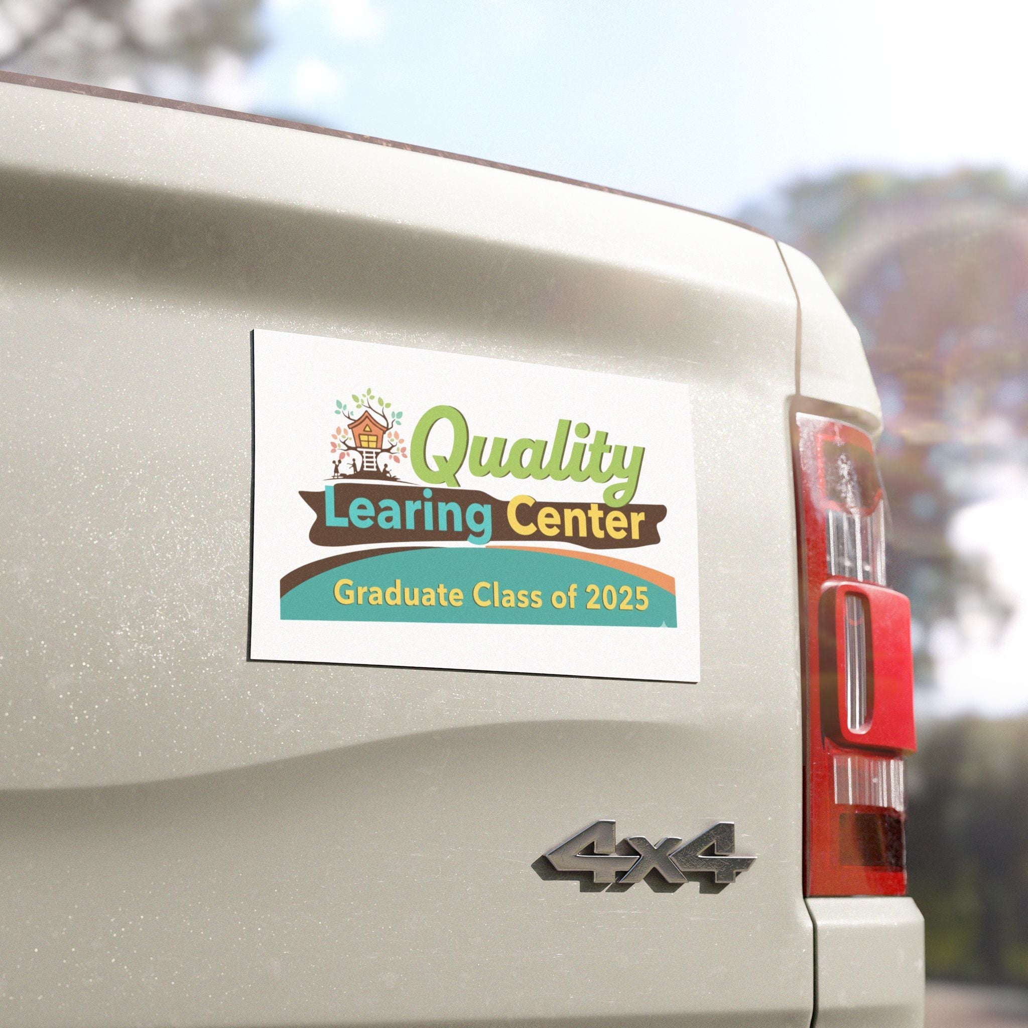 Quality Learing Center “Graduate – Class of 2025” Minnesota Somali Fraud Car Magnet - PatriotDepot.com