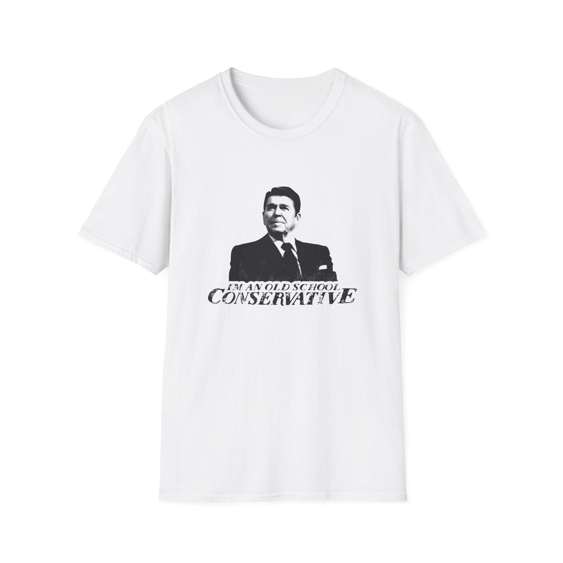 Reagan: Old School Conservative Unisex T-Shirt - PatriotDepot.com