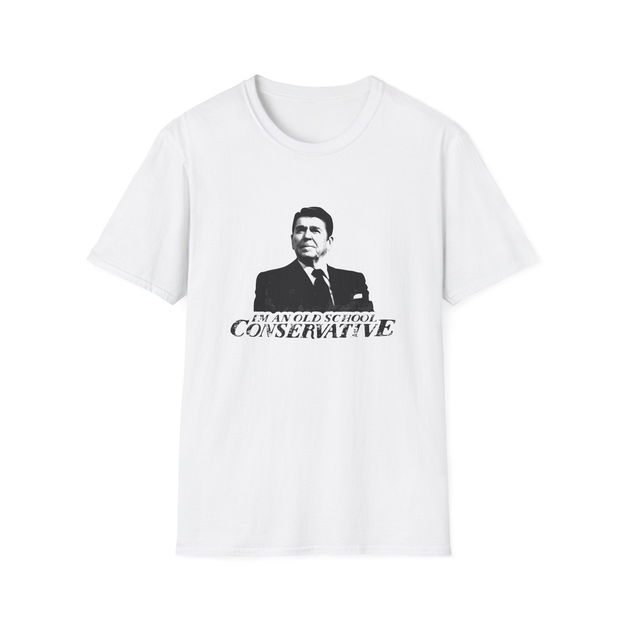 Reagan: Old School Conservative Unisex T-Shirt - PatriotDepot.com