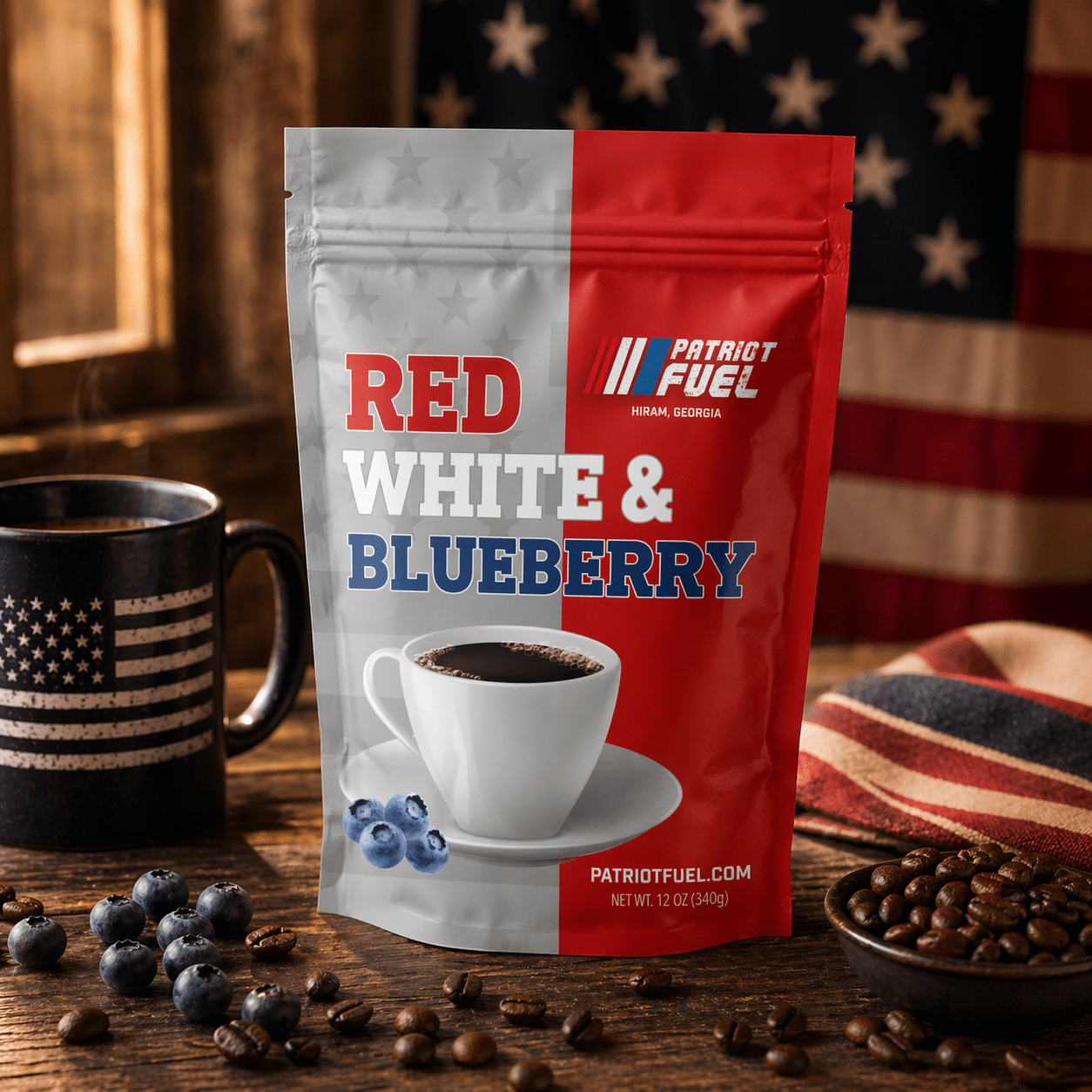 Red White & Blueberry Coffee Roast - PatriotDepot.com
