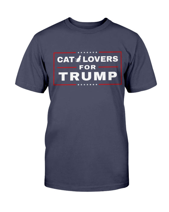 Cat Lovers For Trump T-Shirt