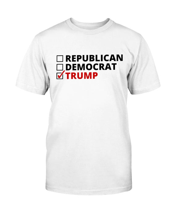 Vote Trump (Not Republican, Not Democrat) Unisex T-Shirt