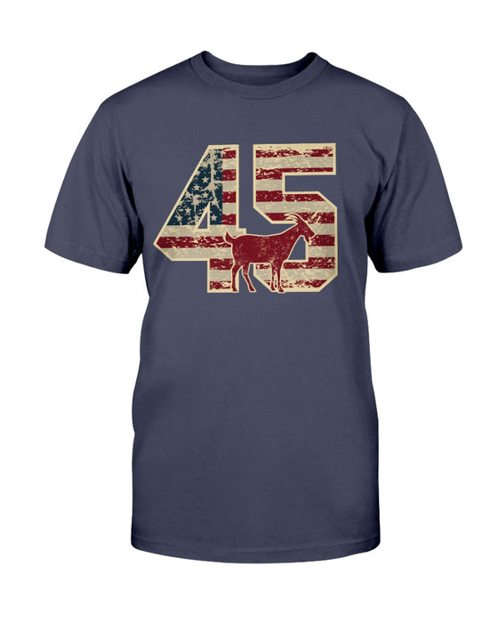 Patriotic Trump 45 G.O.A.T. T-Shirt