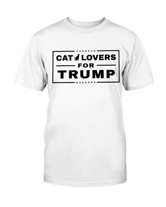 Cat Lovers For Trump T-Shirt