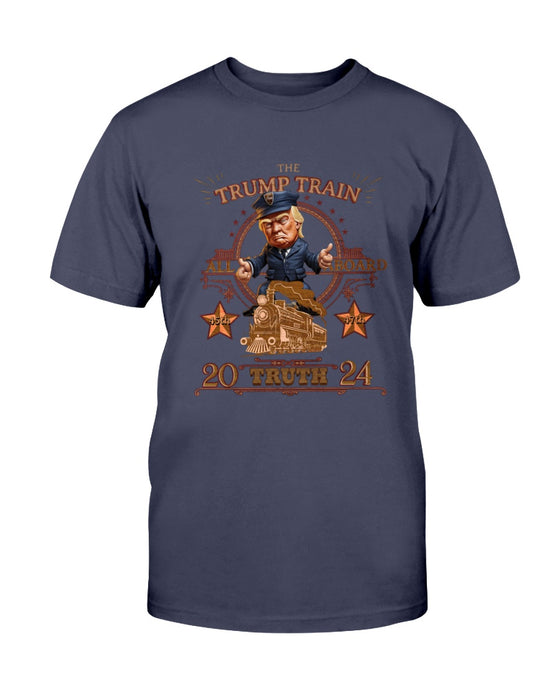 All Aboard the Trump Train 2024 T-Shirt