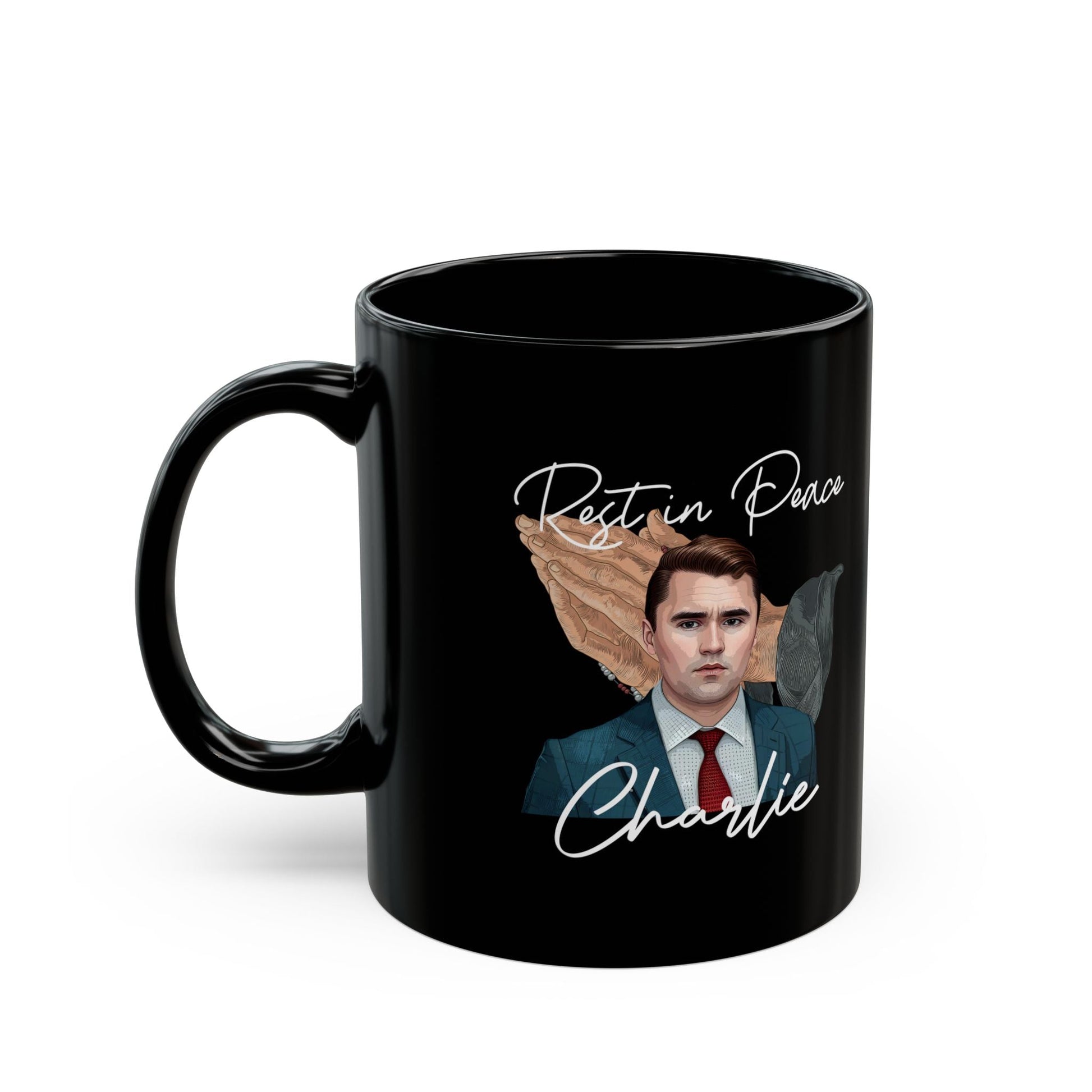 Rest in Peace Charlie Kirk Prayer Mug - PatriotDepot.com