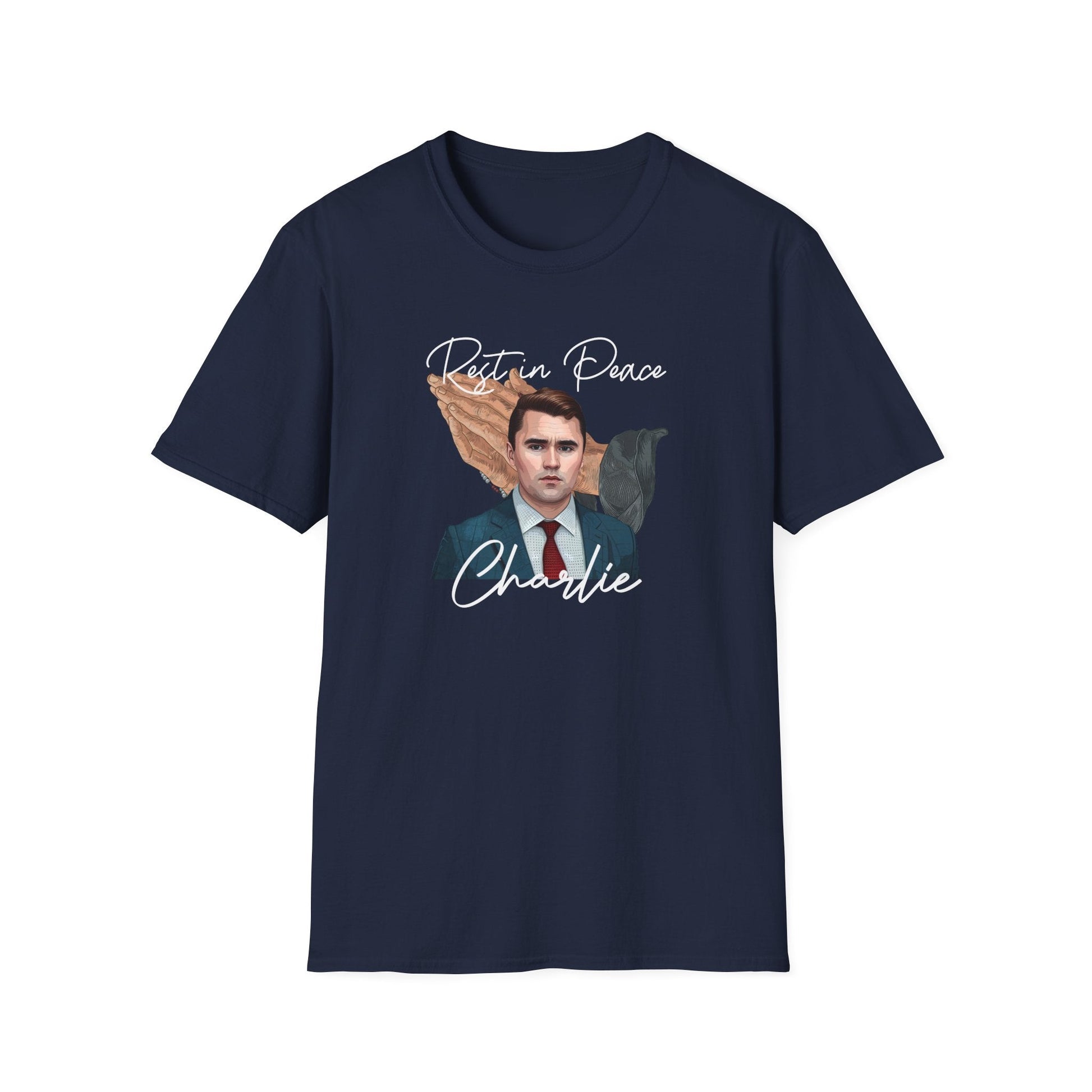 Rest in Peace Charlie Kirk Prayer T-Shirt - PatriotDepot.com