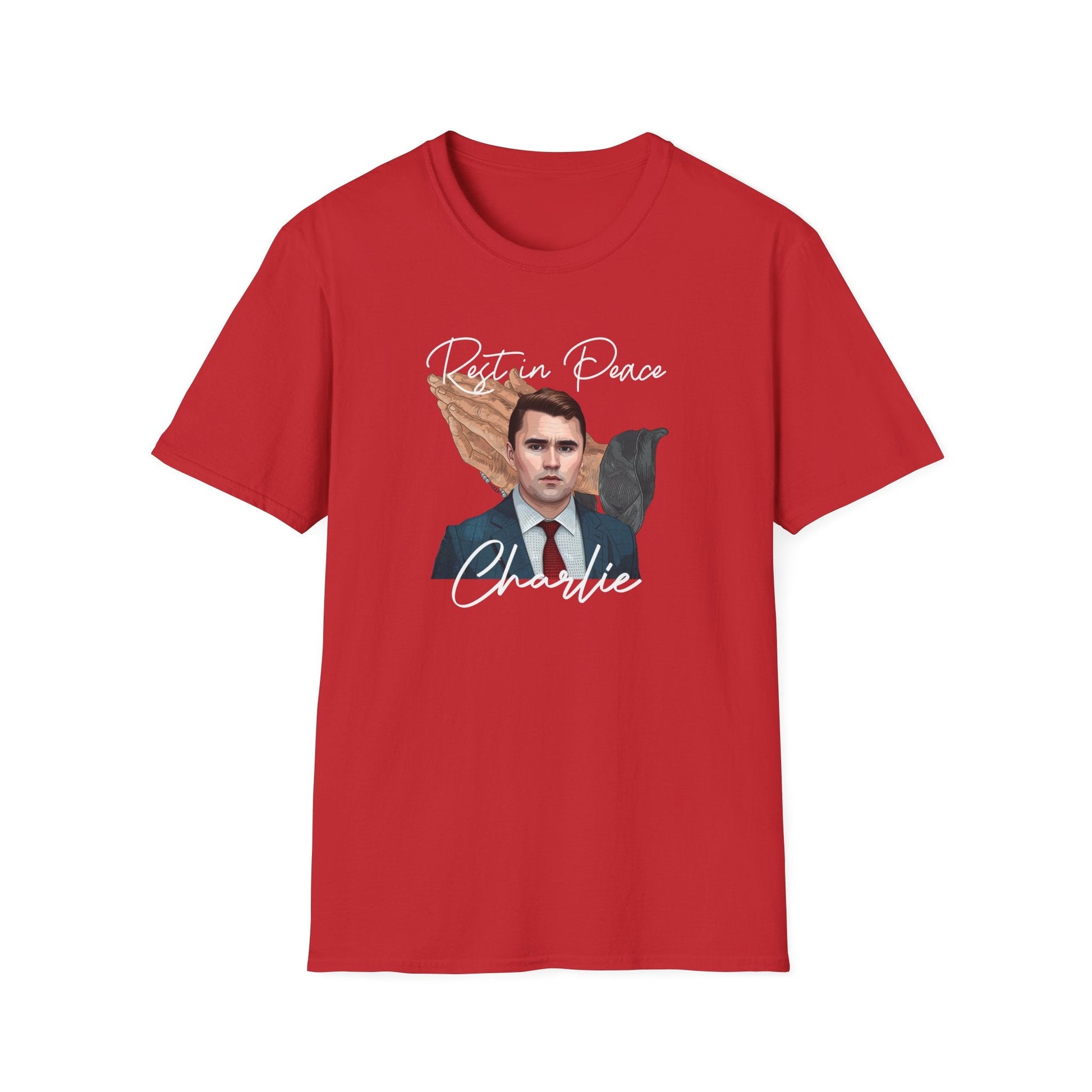 Rest in Peace Charlie Kirk Prayer T-Shirt - PatriotDepot.com