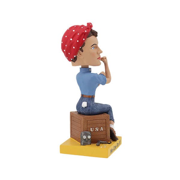 Rosie the Riveter Collectible Bobblehead - PatriotDepot.com