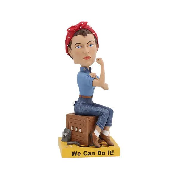 Rosie the Riveter Collectible Bobblehead - PatriotDepot.com